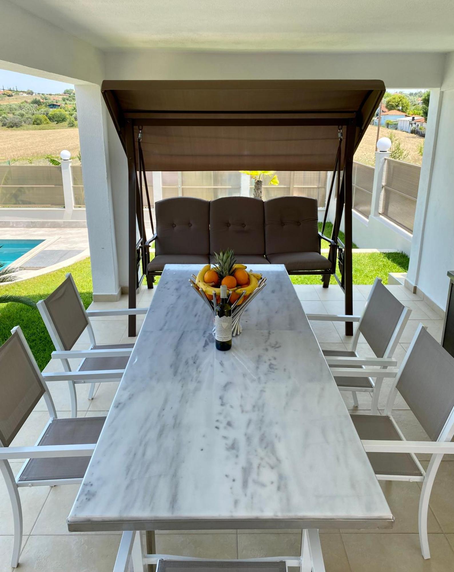 Villa Liana , Private Villa With Pool And Garden Vergia Εξωτερικό φωτογραφία